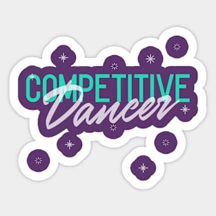 Competitive Dancer Sticker